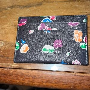 Coach card holder